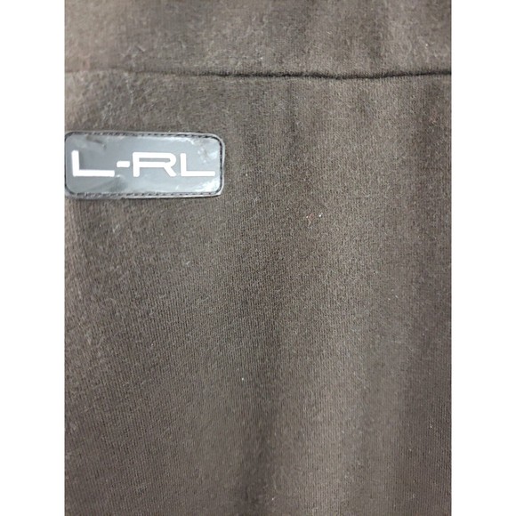 Polo Ralph Lauren Active Womens L Large Brown Crop  Casual stretch - Picture 2 of 8